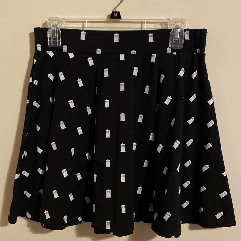 Doctor WhoTARDIS skirt size large skater skirt